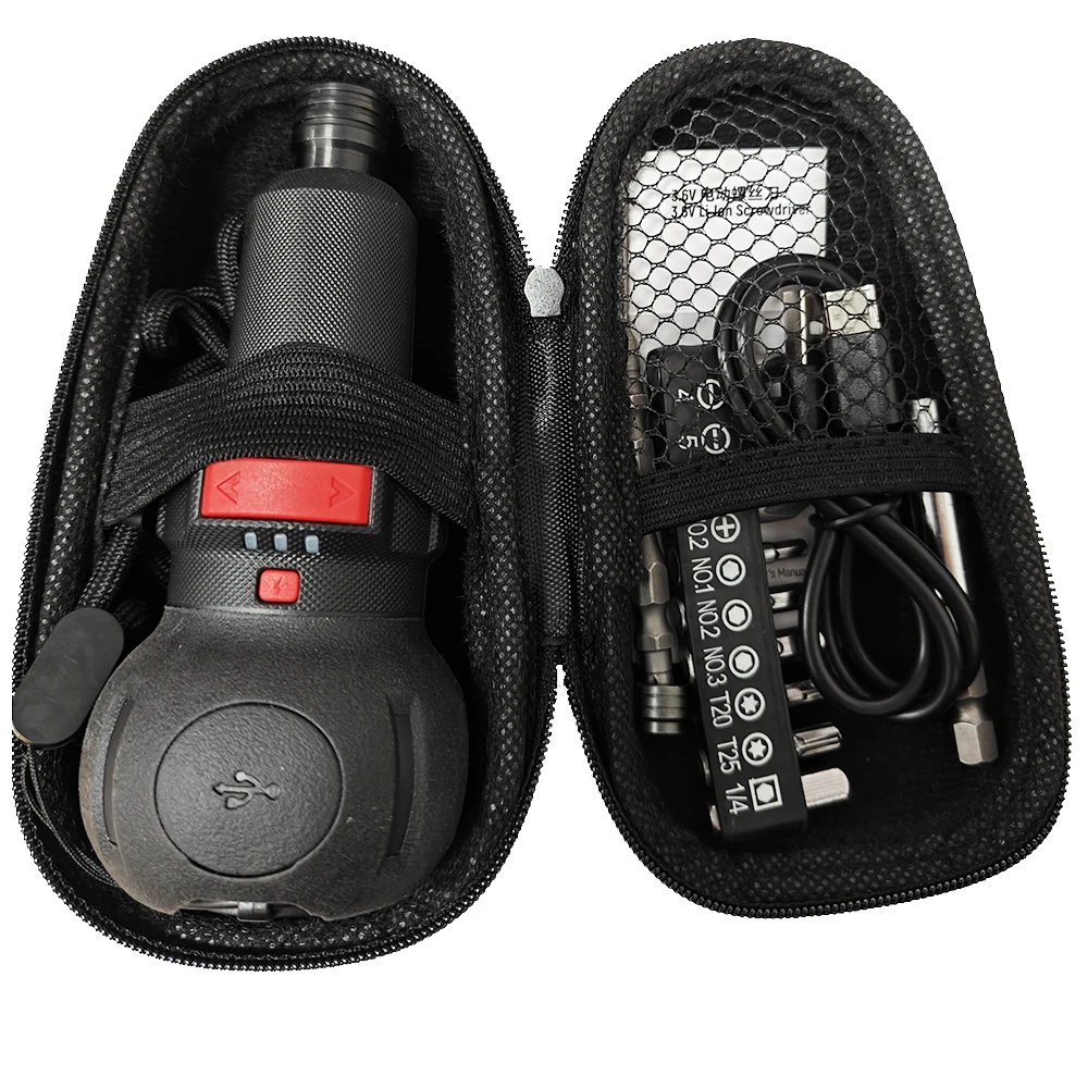 

In stock Rechargeable Cordless Electric Screwdriver Mini Drill 3.6V Li-ion Battery Manual Electric 3 Gear Torque adjustment