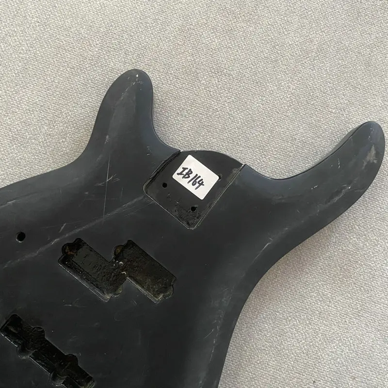 IB164 DIY Black Color Solid Wood Bass Parts 4 Or 5 String PJB Electric Bass Body Left Hand Sales Price Replace Part