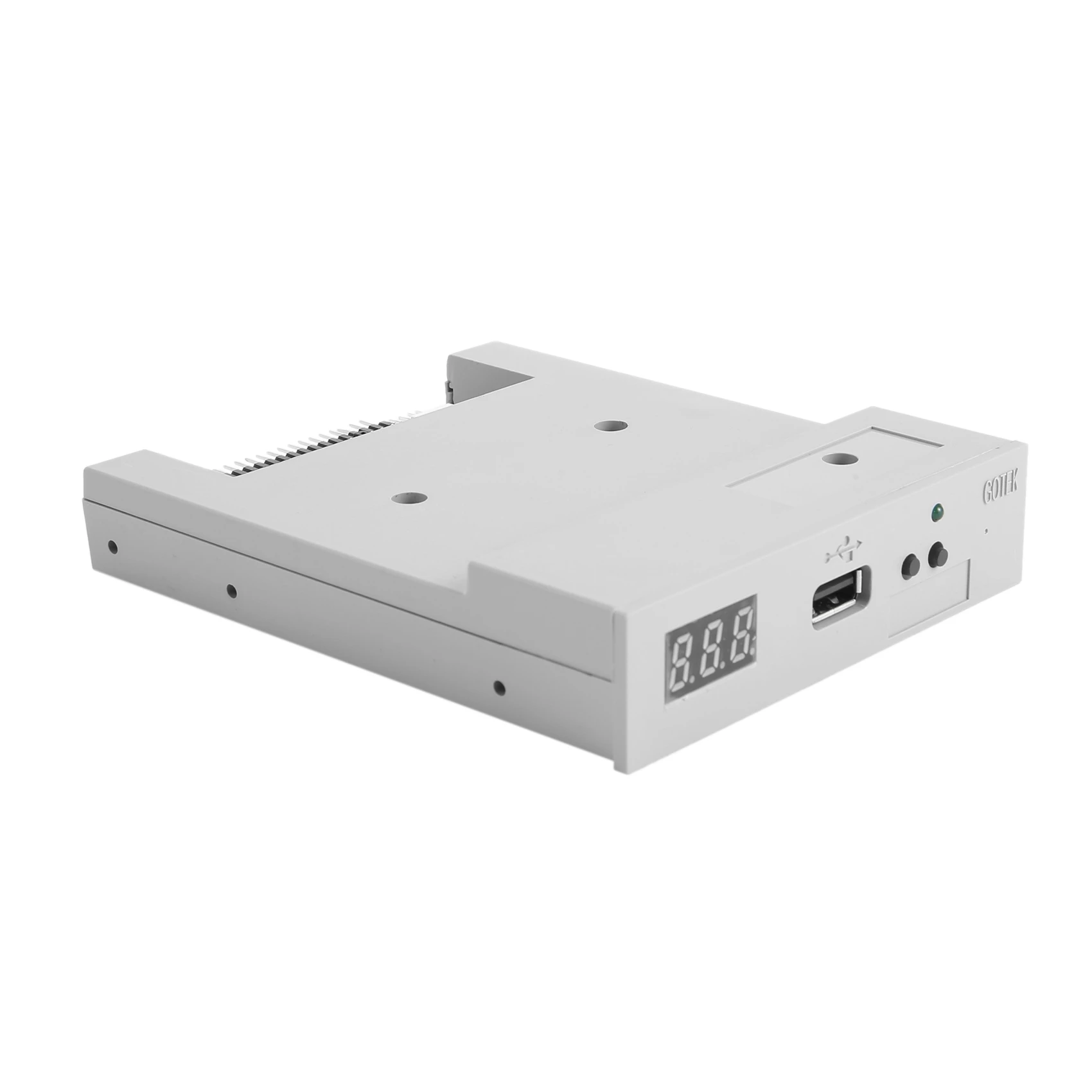 Versione SFR1M44-U100K Emulatore USB Emulatore unità floppy SSD USB grigio da 3,5 pollici 1,44 MB per tastiera elettronica per Windows