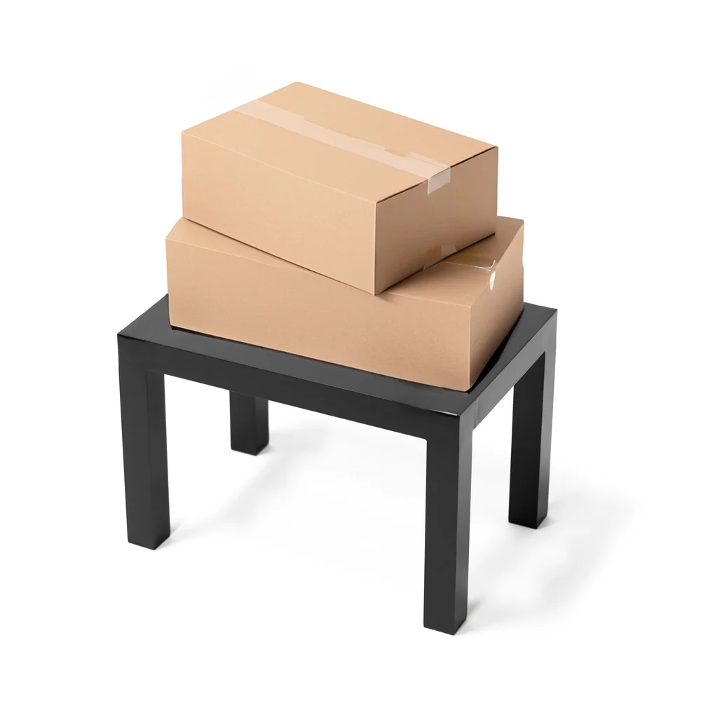 Aluminum Dunnage Rack Pallet Rack 330lb Capacity Portable Heavy Duty Storage Solution Warehouse Garage Restaurant Use