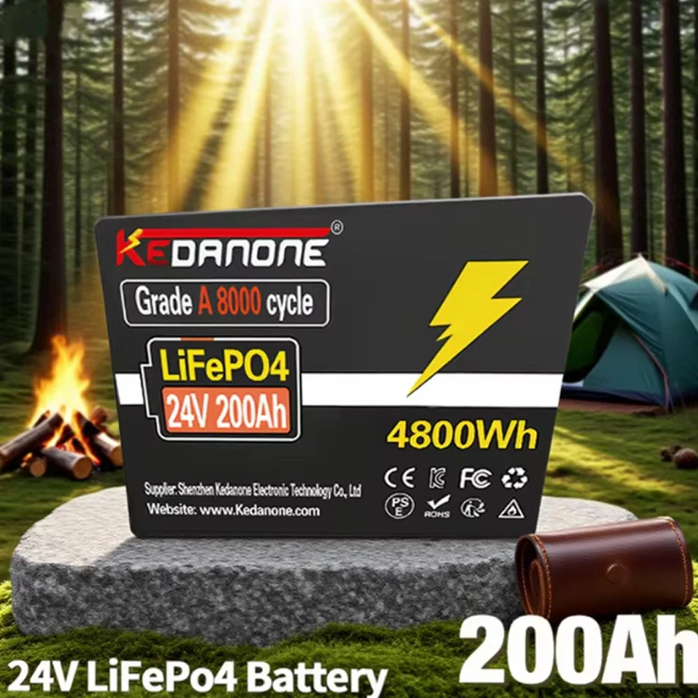 

24V 220Ah 32700 LiFePO4 Battery with Built-in ✅✅BMS for RV Marine Solar Overland Off-Grid Rechargeable Lithium Iron Phosphate