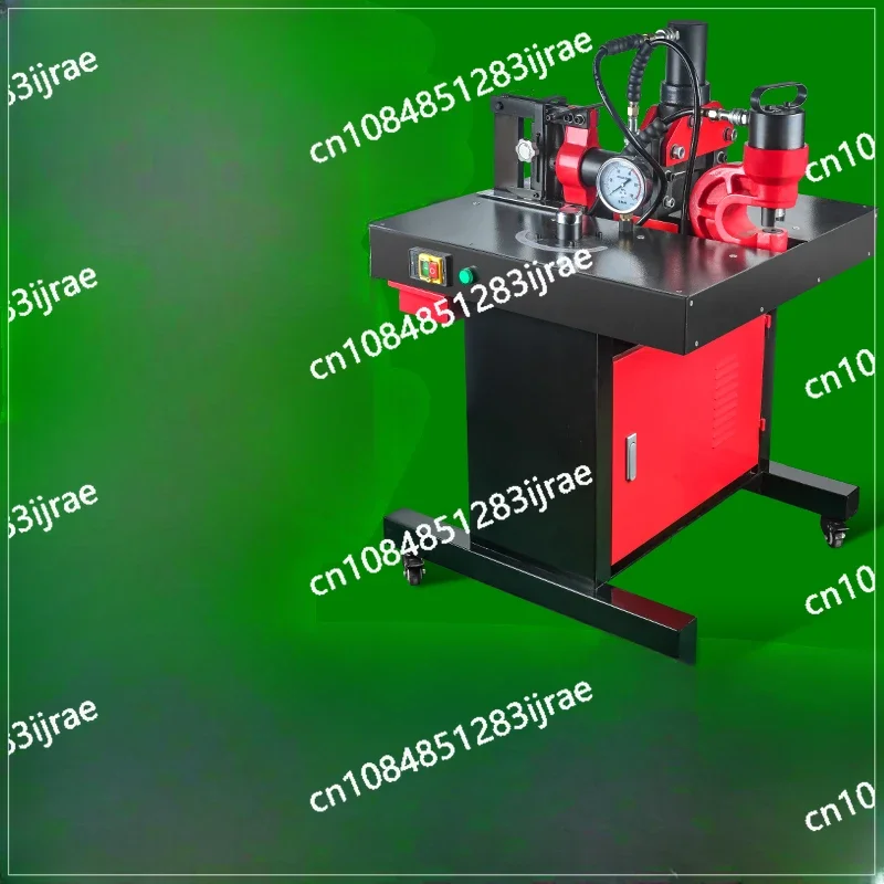 

Four in One Multi-function Bus Processing Machine Hydraulic Punching Machine Cutting Machine Press Brake Wire Clamp Copper