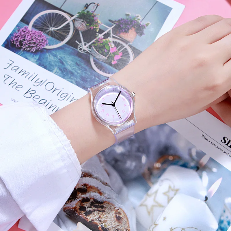 Cute Fashion Boys Girls Quartz Watch Kids Children's Student Time Clock Wristwatch Number Dial birthday Gifts Kids Watch