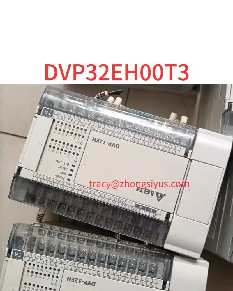 

Used DVP32EH00T3 PLC module