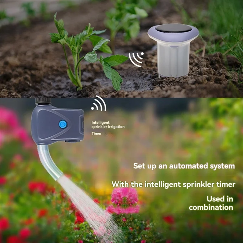 

-A96Z Tuya Smart Zigbee датчик почвы солнечная температура и влажность почвы тестер со шлюзом измеритель температуры и влажности посадки