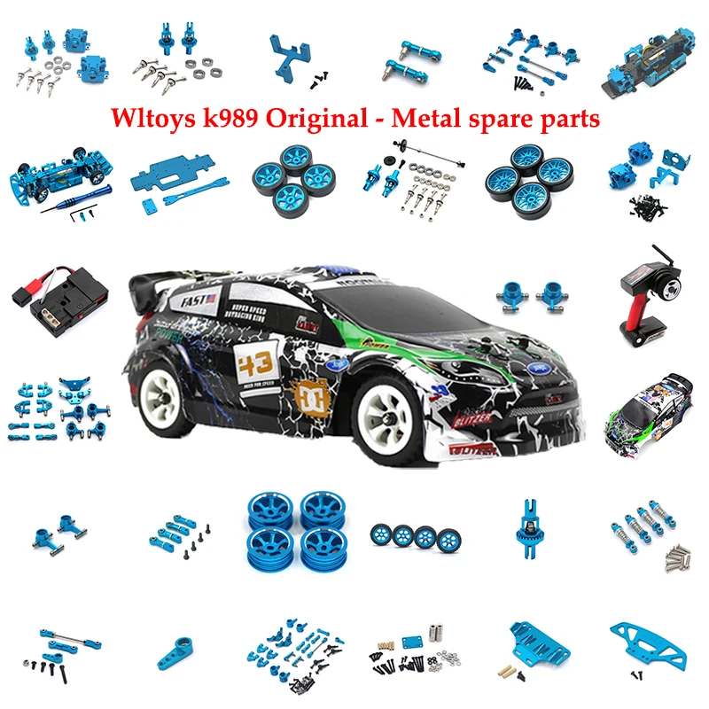 

WLtoys 1/28 284161 284010 284131 K989 Радиоуправляемые автомобильные детали, металлическая модернизация тяги, рулевая чашка и т. д.