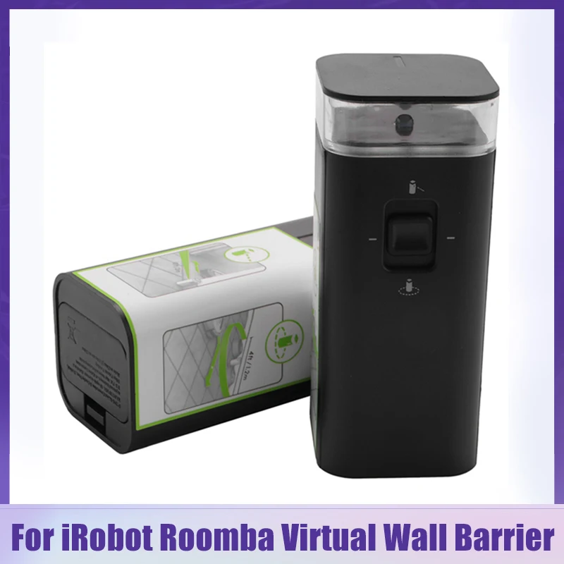 ل iRobot Roomba 600 650 675 700 770 880 900 960 980 e5 i3 i7 جميع سلاسل مكنسة كهربائية وضع مزدوج الجدار الافتراضي الحاجز جزء