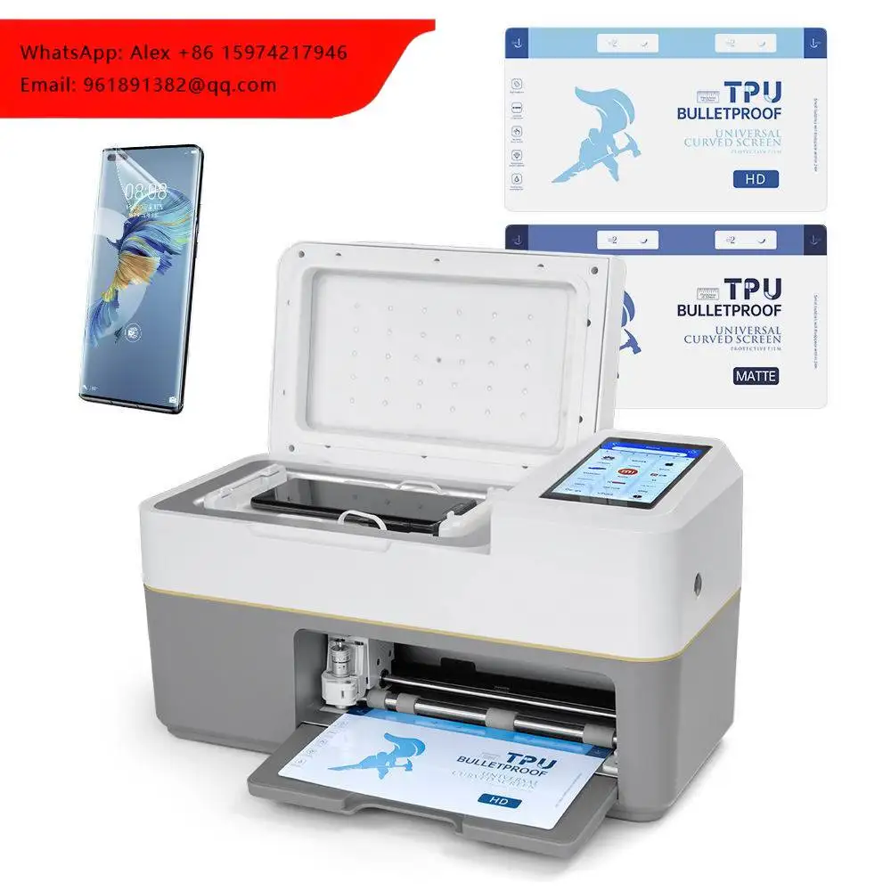 

[Unlimited] MRYES 3-in-1 Smart Phone Film Cutting & Laminating Machine Starter Kit + 50pcs Free Films, 25000+ Models