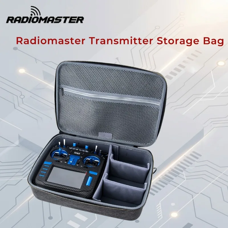 

Radiomaster Universal Portable Storage Bag TX16S SE TX18S Remote Control Transmitter Case For Airplane Model