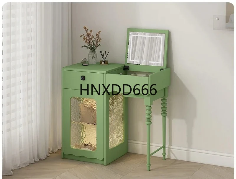 

встроенная прикроватная тумбочка, туалетный столик, высококачественный письменный стол «два в одном», туалетный столик, розовый.