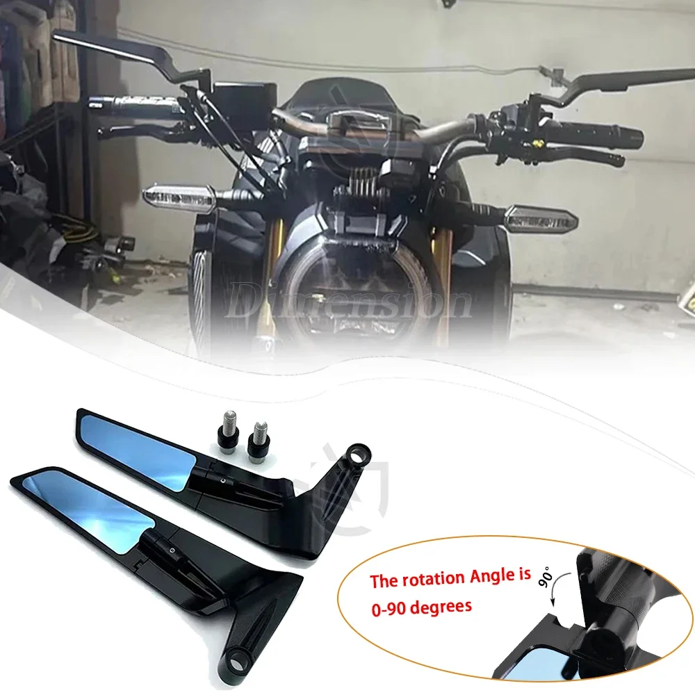 For Honda CB1000R CB 1000R Universal Motorcycle Mirror Wind Wing side Rearview Reversing mirror