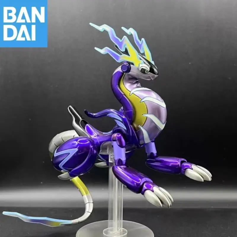 ของแท้จาก Bandai Namco Banpresto โปเกมอน 59 มิไรดอน ชุดประกอบใหม่และยังไม่ได้เปิด ฟิกเกอร์อนิเมะ PVC ของสะสม ของเล่นเด็ก ของขวัญ