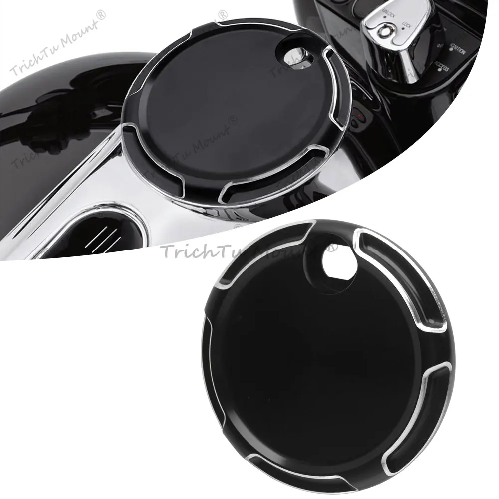 

Крышка дверцы топливного бака, накладка консоли для Harley Touring Electra Road Street Glide Ultra Limited 2008-2024, аксессуар для мотоцикла