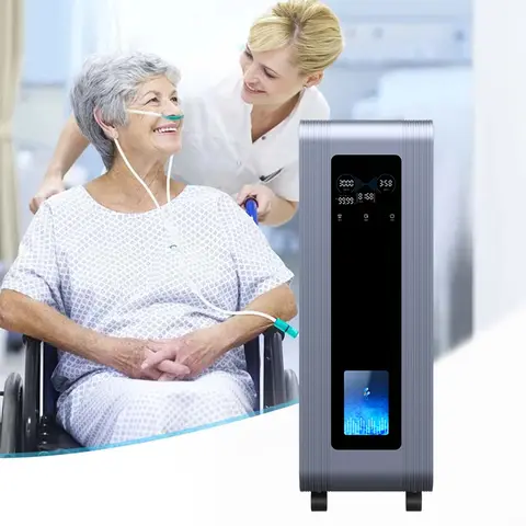 홈 클리닉 수치료 생성기 기계 브라운스 가스 발생기 호흡용 전문 3000ml 수소 흡입 기계
