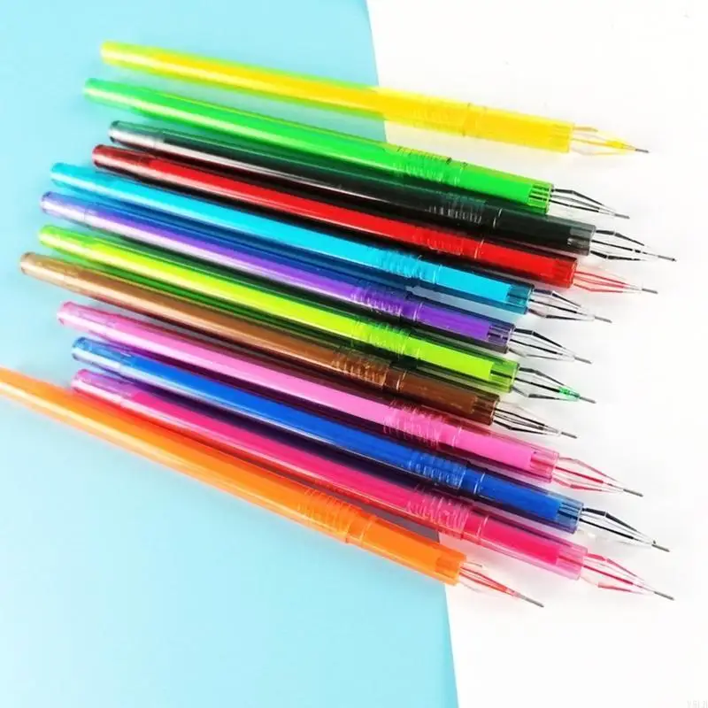 

Y5LB 12PCS Creative Coloring Gel Pen 0.35mm Smooth Writing for Child