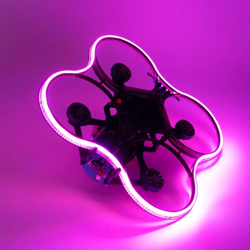 HPXGRC Easy Install LED Light Strip for FPV Drone, Plug & Play Multicolor DIY Accessories