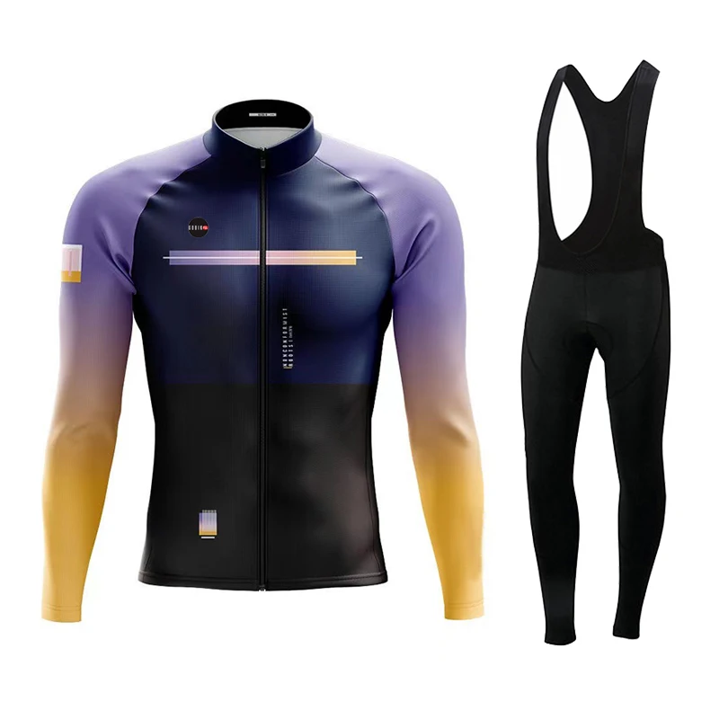 Gobikful Pro Team Autumn Cycling Jersey Long Sleeve Men Summer Cycling Clothing Tops Spring MTB Bike Jersey Road Bicycle Jackets