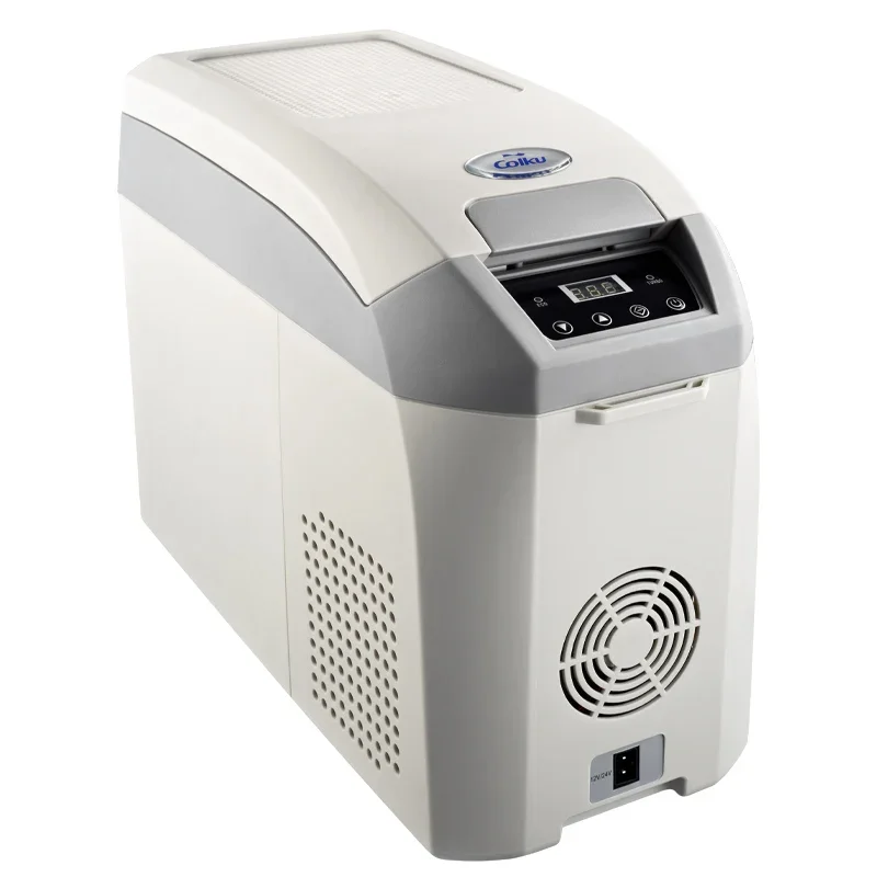 

л # Заводская цена, морозильная камера для кемпинга, портативный пляжный холодильник 17 л, мини-холодильник 12 В со светодиодным дисплеем