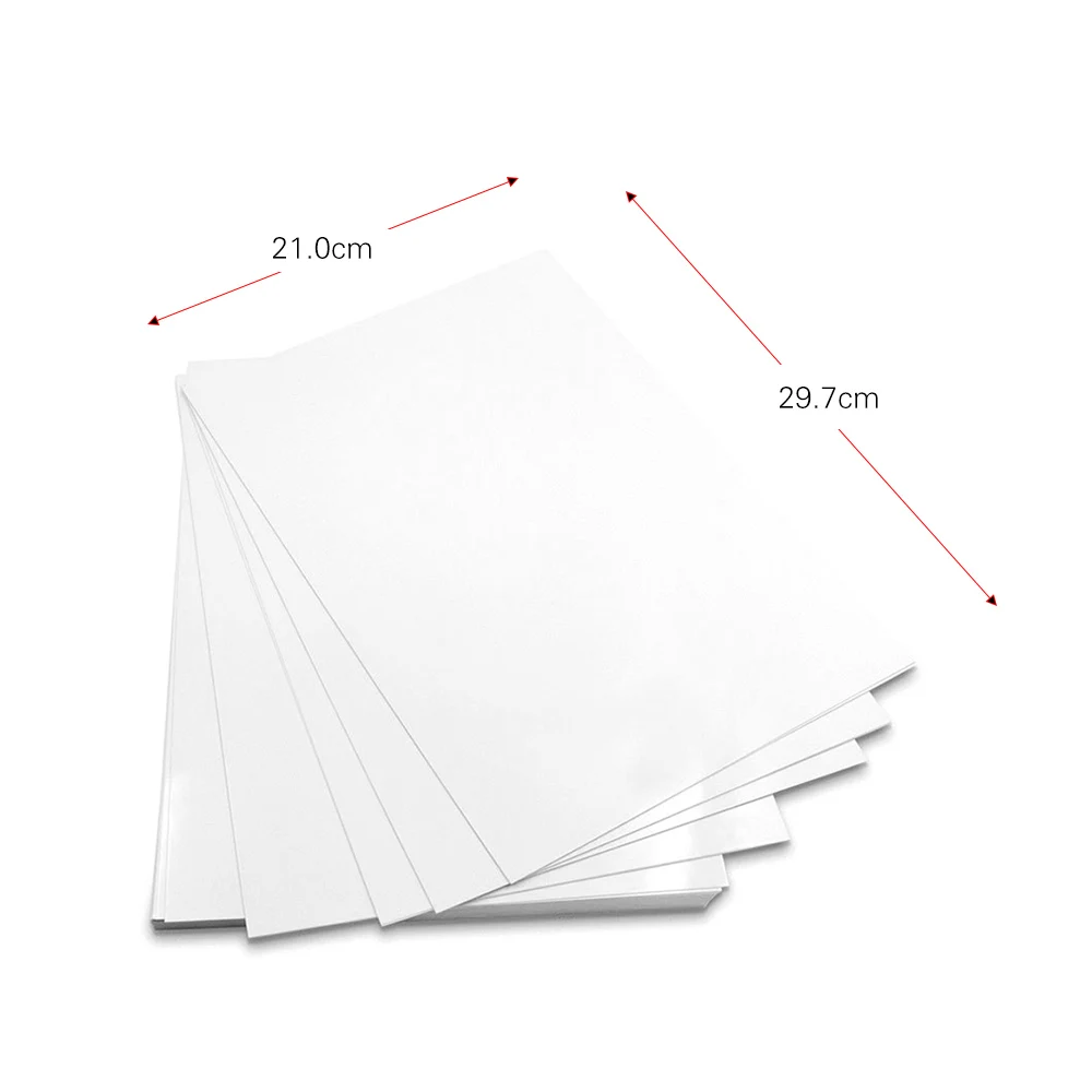 Papier photo professionnel étanche, format A4, 20 feuilles, brillant, compatible avec IL, Epson, HP, imprimante à jet d\'encre