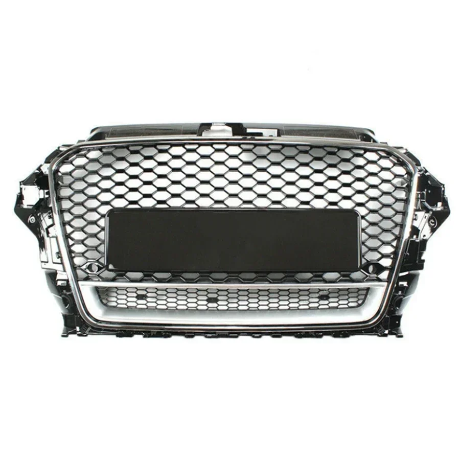 

Racing Grills Front Hood Grille Car Front Bumper Grill Center Grille for RS3 Grill for Audi A3/S3 8V 2014-2016