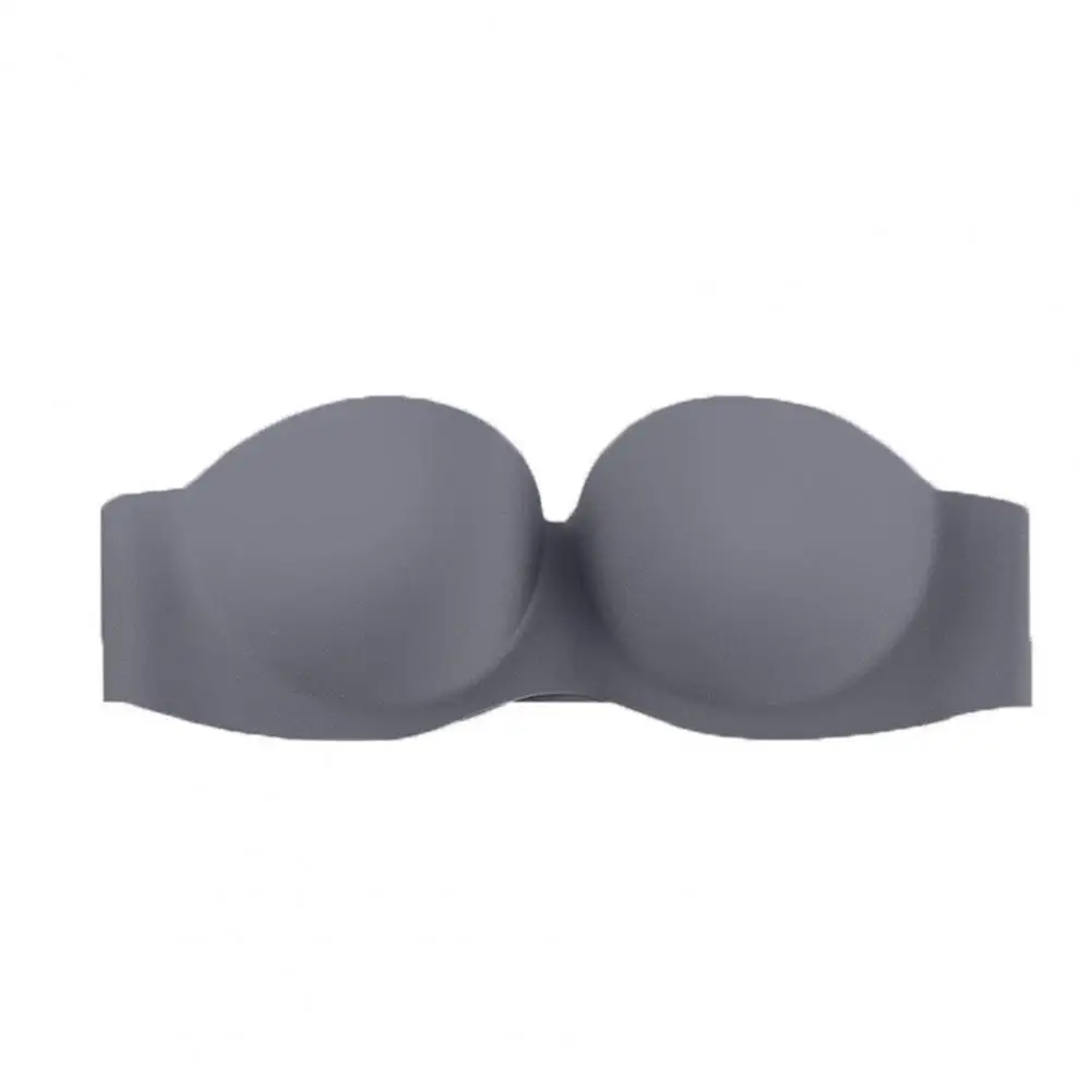 Strapless Push-up Bra Strapless Push Up Bralette for Women Wireless Breathable Corset Underwear with Non-slip for Ultimate