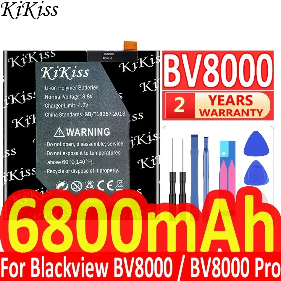 Battery for Blackview (BV8000 BV7000 BV4900 BV4000 BL6000) Pro BV2000 BV2000S BV8000Pro BV7000Pro BV4900Pro BV4000Pro BL6000Pro