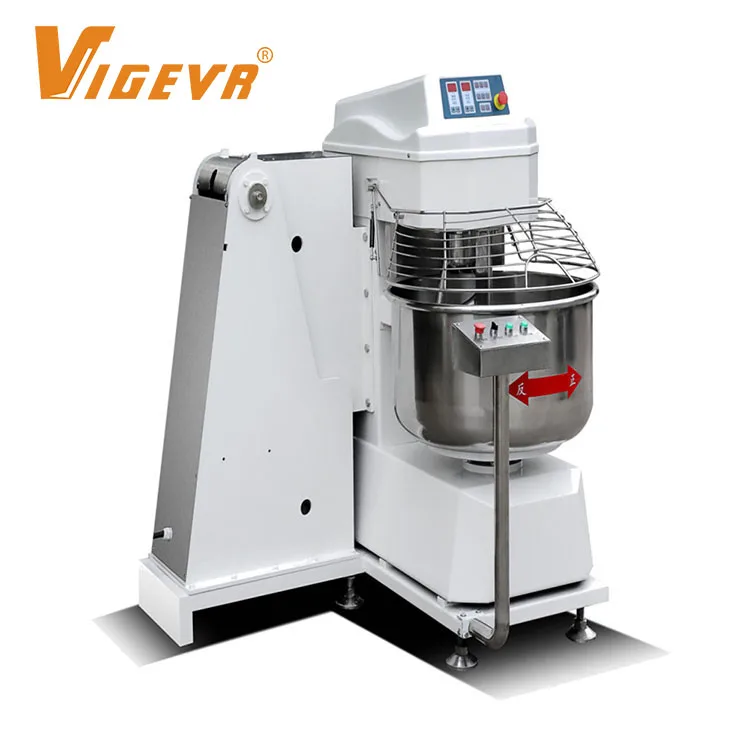 Commercial Dough Mixer High Capacity Spiral Mixer 100kg Flour ,Large Hotel Catering,Dough Blender  for Bakery with Timer