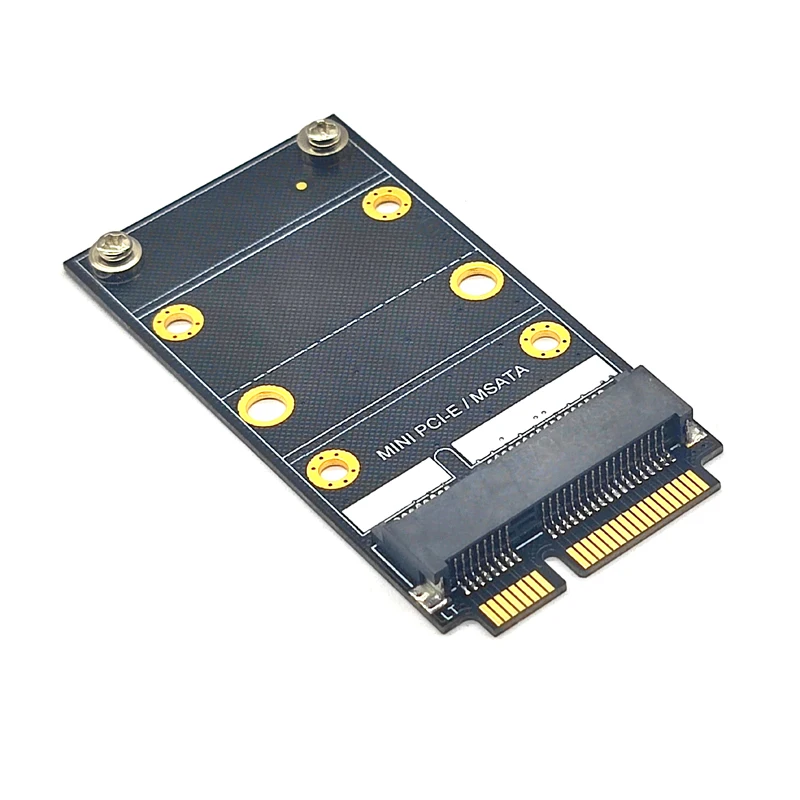 Nowy Adapter Mini PCIE/mSATA konwerter półprzewodnikowy konwerter Riser płyta testowa dla mSATA SSD Mini PCI Express karta Wifi