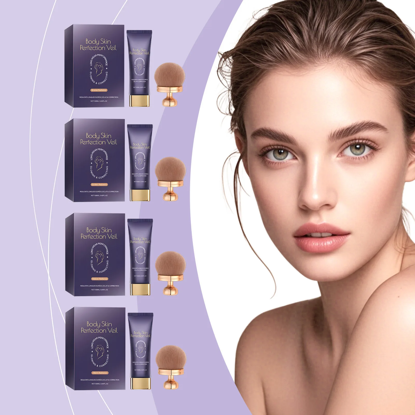 Body Concealer Care Cream Natural and Light Makeup Daily Even Face and Body Skin Color To Create A Lasting Foundation
