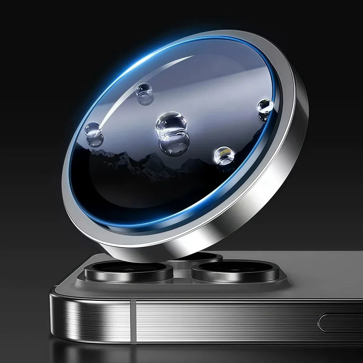 2-3 Stuks Camera Metalen Ring Protector Voor 17 16 15 Pro Max Terug Lens Gehard Glas Voor IPhone16 plus Lens Cover Accessoires