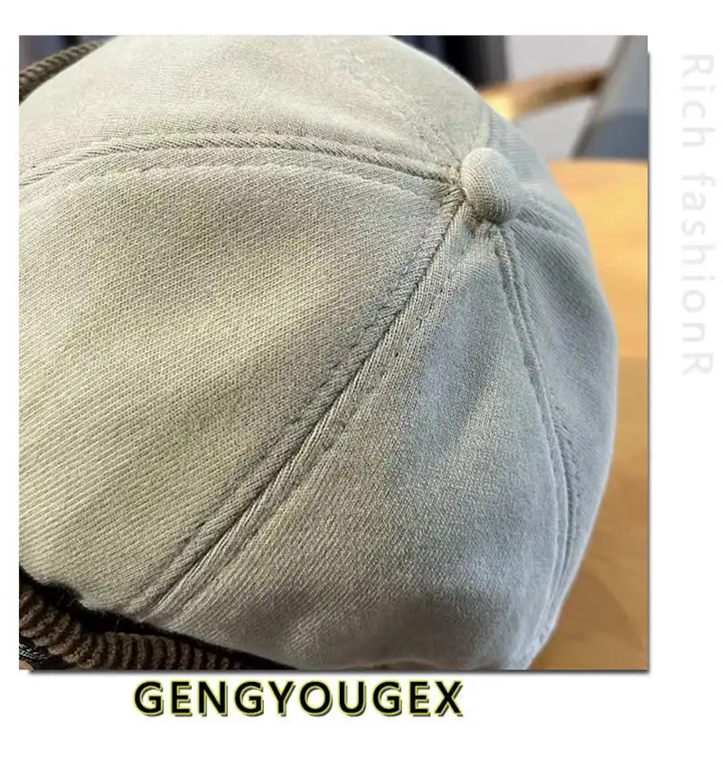 Y2K Vintage Beanie Mütze ohne Visier Docker Brimless Hüte Retro Dome Cord für Männer Frauen Hip Hop Streetwear Winter Herbst Cap – Detail 19
