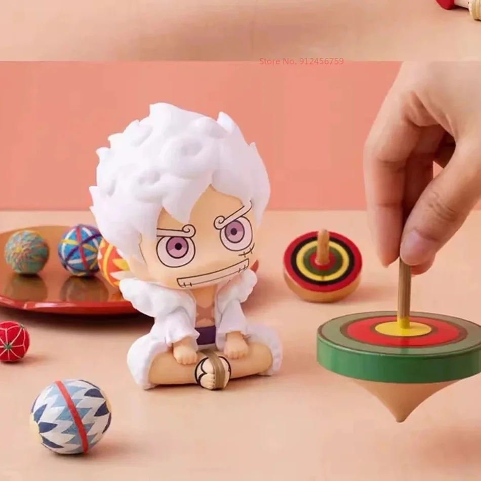 قطعة واحدة من شخصية أنيمي القرد د. لوفي - نسخة Q Look up Gear 5 PVC لعبة دمية نموذجية قابلة للجمع #3