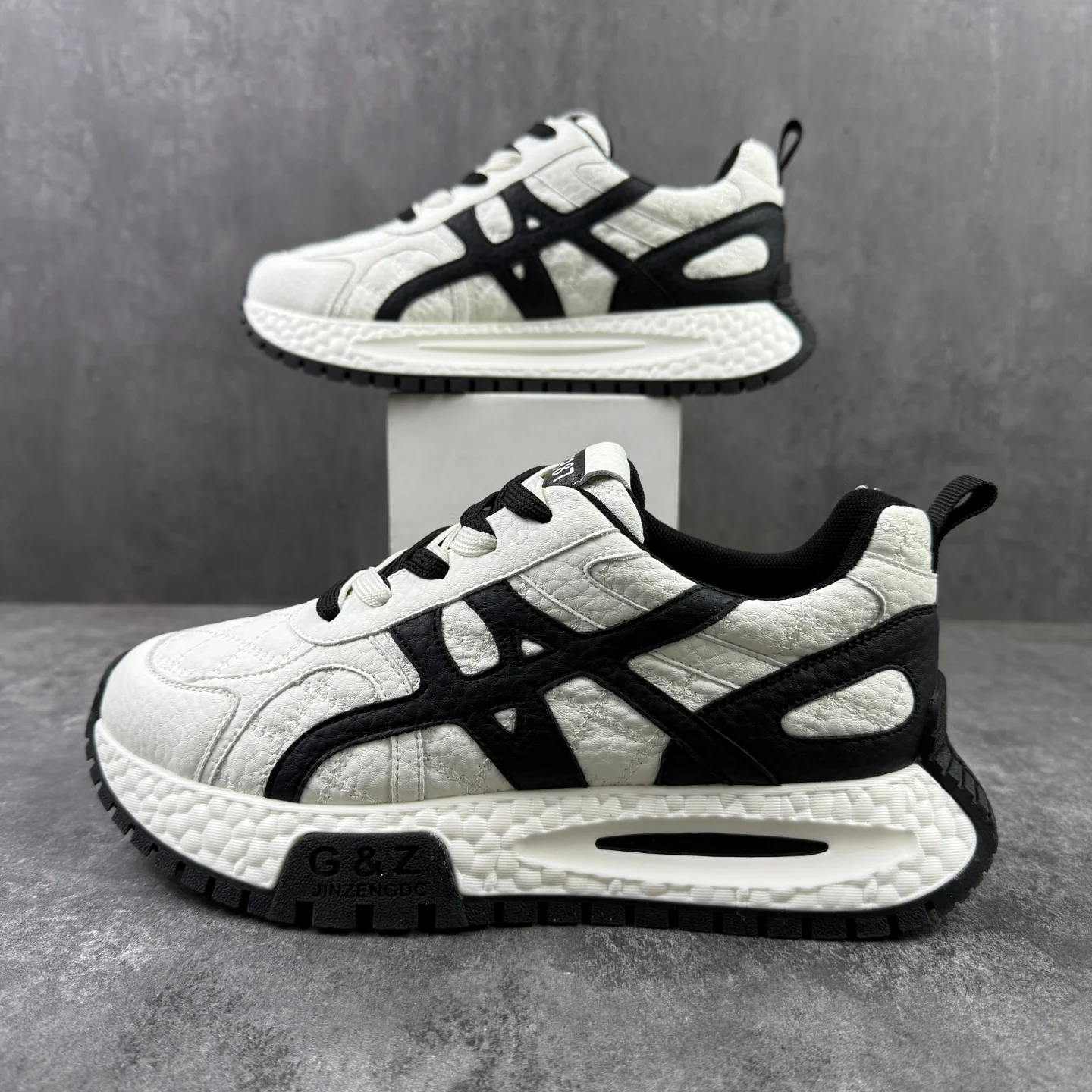 

Brand Men's Faion Color Blo Leisure Sports oes Low Help Lace up Warm Fce Lined All Matched Comfortable Casual Running oes