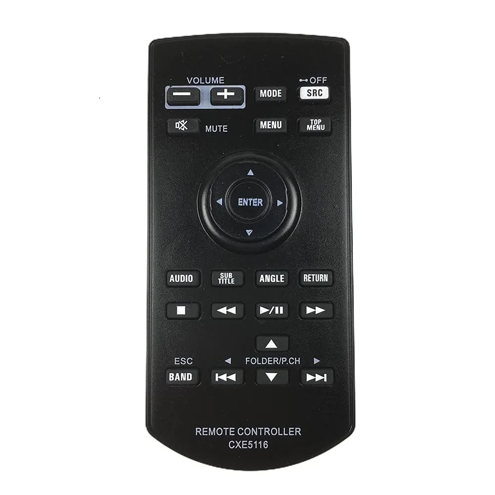Reemplace el control remoto para Pioneer Car AUDIO DVD NAV CXE5116 AVH120BT AVH310EX/AVH-310EX AVH-1330NEX AVH-170DVD AVH-195DVD
