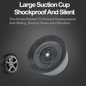 Universal Anti-Vibração Pés Pads, Borracha Mat, Slipstop, Silent Dampers, Stand, Máquina de lavar roupa, Frigorífico, Móveis, Foot Pad, 4pcs 10 principais vendas borracha amortecedores - №10