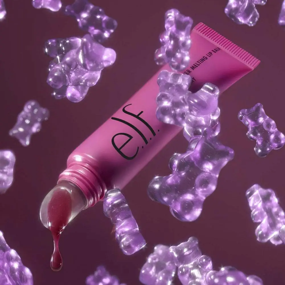 e.l.f. Glow Reviver Smeltende Lippenbalsem Vanille Toffee Wilde Kers Aardbei Shortcake Lekker Gummy Blijvende Hydrateren Sexy Lippenbalsem