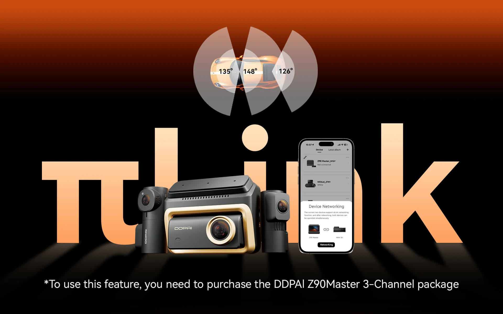 Neue DDPAI Z90Master 4K+4K Dual HDR Dashcam mit Sony STARVIS 2 IMX678 Front- und Rückkamera, 64G eMMC, ADAS, Parküberwachung und 5GHz WLAN – Detail 14