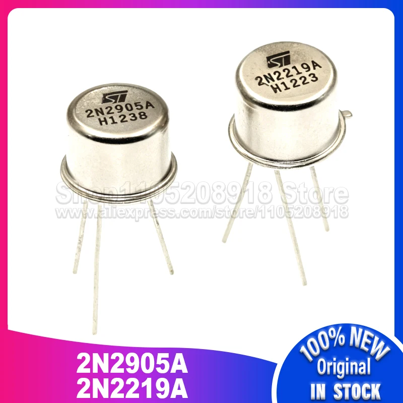 

2-20 шт./лот 2N2905A 2N2219A 2N2219 2N2905 CAN-3 TO-39 100% новые, в наличии на складе