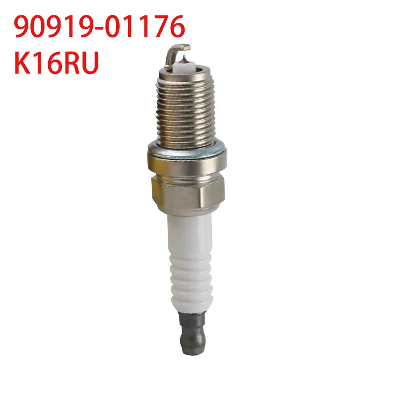 RZD Spark Plug 90919-01176 K16RU for TOYOTA LAND CRUISER 2.7 4.5 4.7 COROLLA 1.6L 1.8L 1.3L YARIS 1.5L SEQUOIA SUPRA HILUX