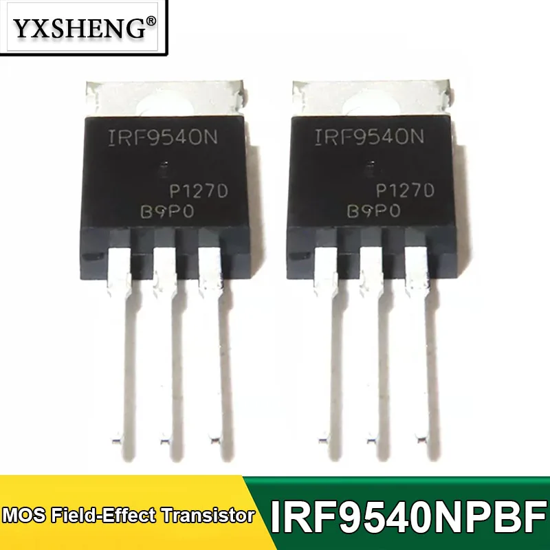 10PCS/LOT IRF9540 IRF9540N IRF9540NPBF TO-220 Transistor de efecto de campo MOS de canal P