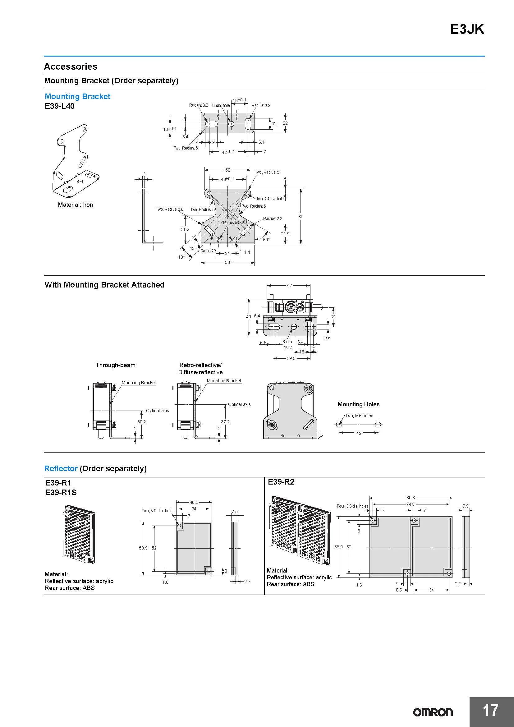 OMRON Authentischer Original-Photoelektrischer Sensorschalter E3JK-Serie - DN11 DN12 DP11 DP12 DR11 RN11 RN12 RP11 RP12 RR11 TR11 TP12 – Detail 16
