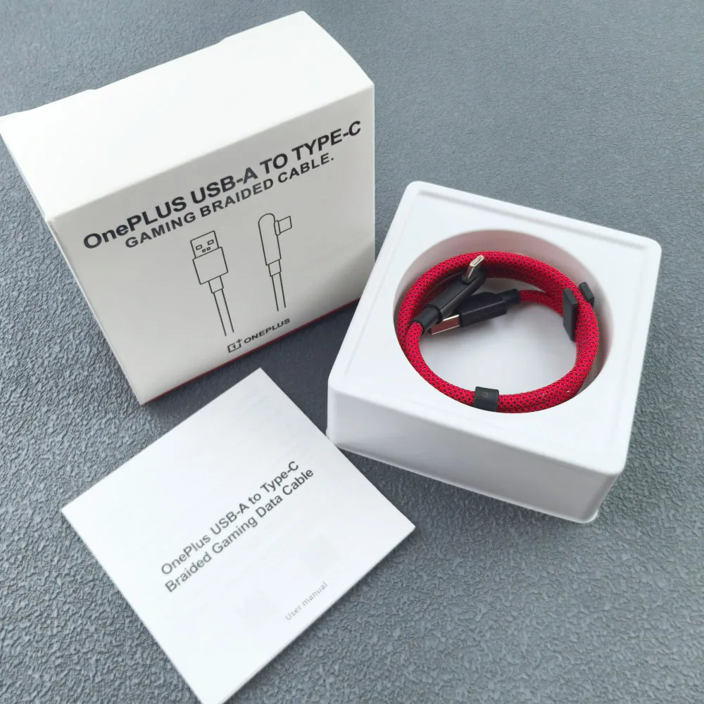 

150W 100W Oneplus 10A SuperVOOC Fast Charger Elbow Cable USB A to Type C Gaming Braided Cord For OnePlus 15 13 Ace 6 5 Pro +Box