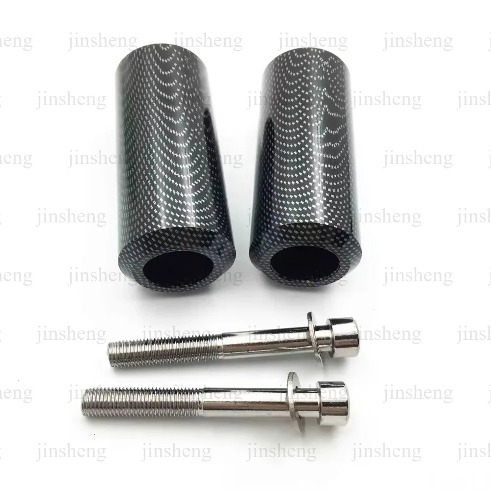 Motorcycle Parts No Cut Long Extended Carbon Fiber Frame Sliders for Yamaha YZF 600R / Thundercat / YZF600R 1996-2007