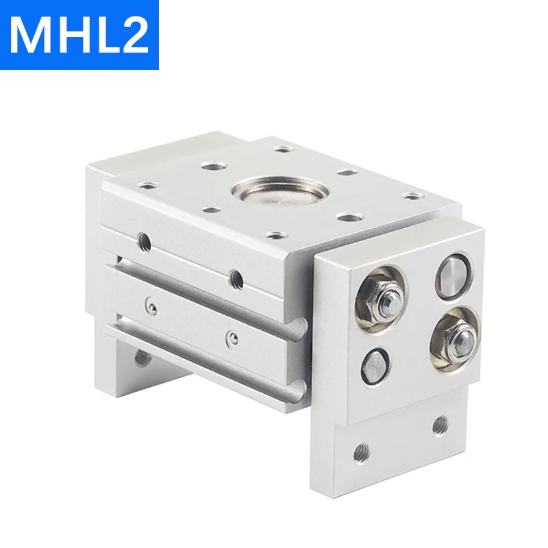 MHL2 Series Pneumatic Cylinder Double Acting Air Finger Cylinders Replacement T Type Air Parallel Gripper