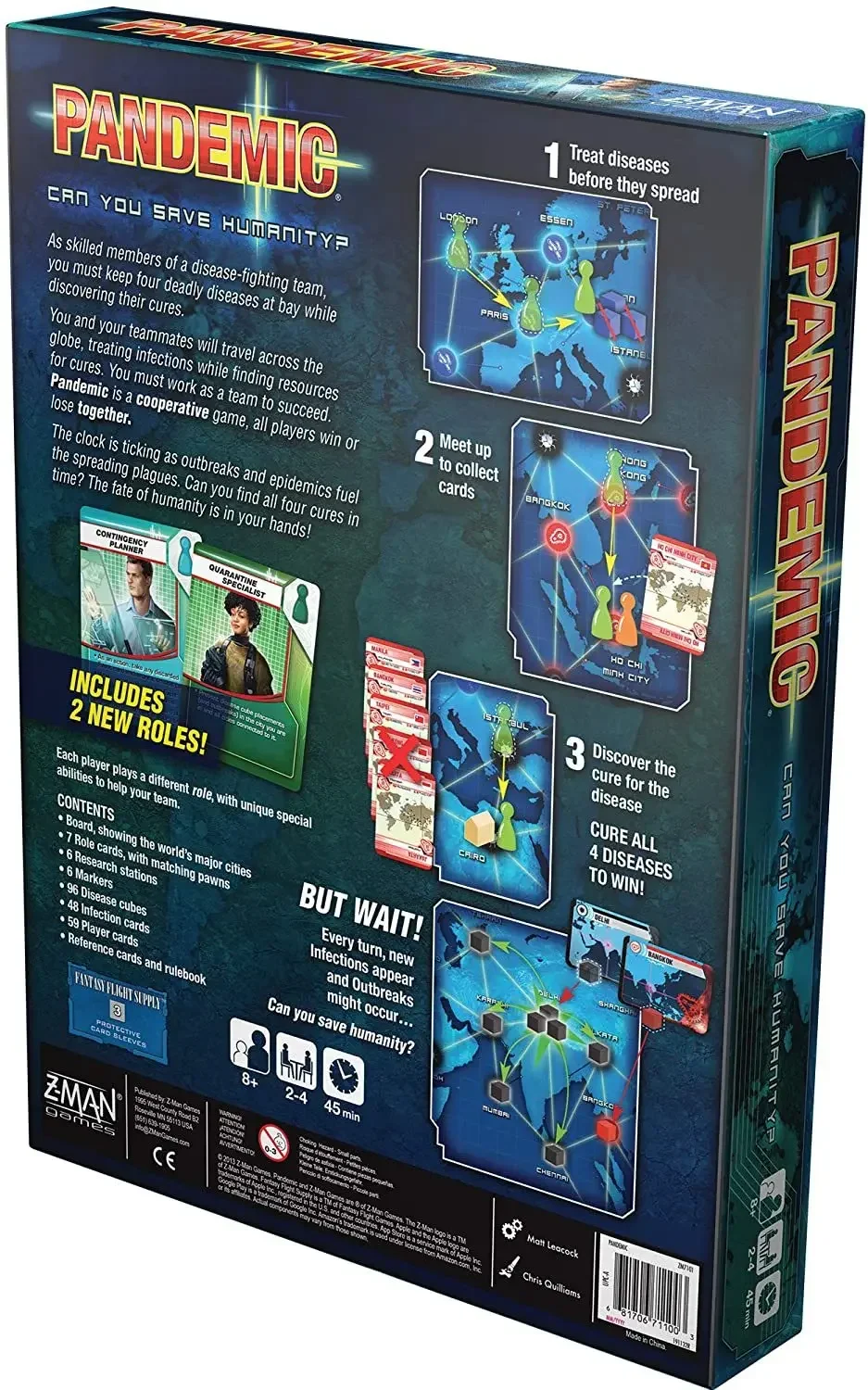 Games Pandemic Board Game ‐ English Edition, Multi/colored