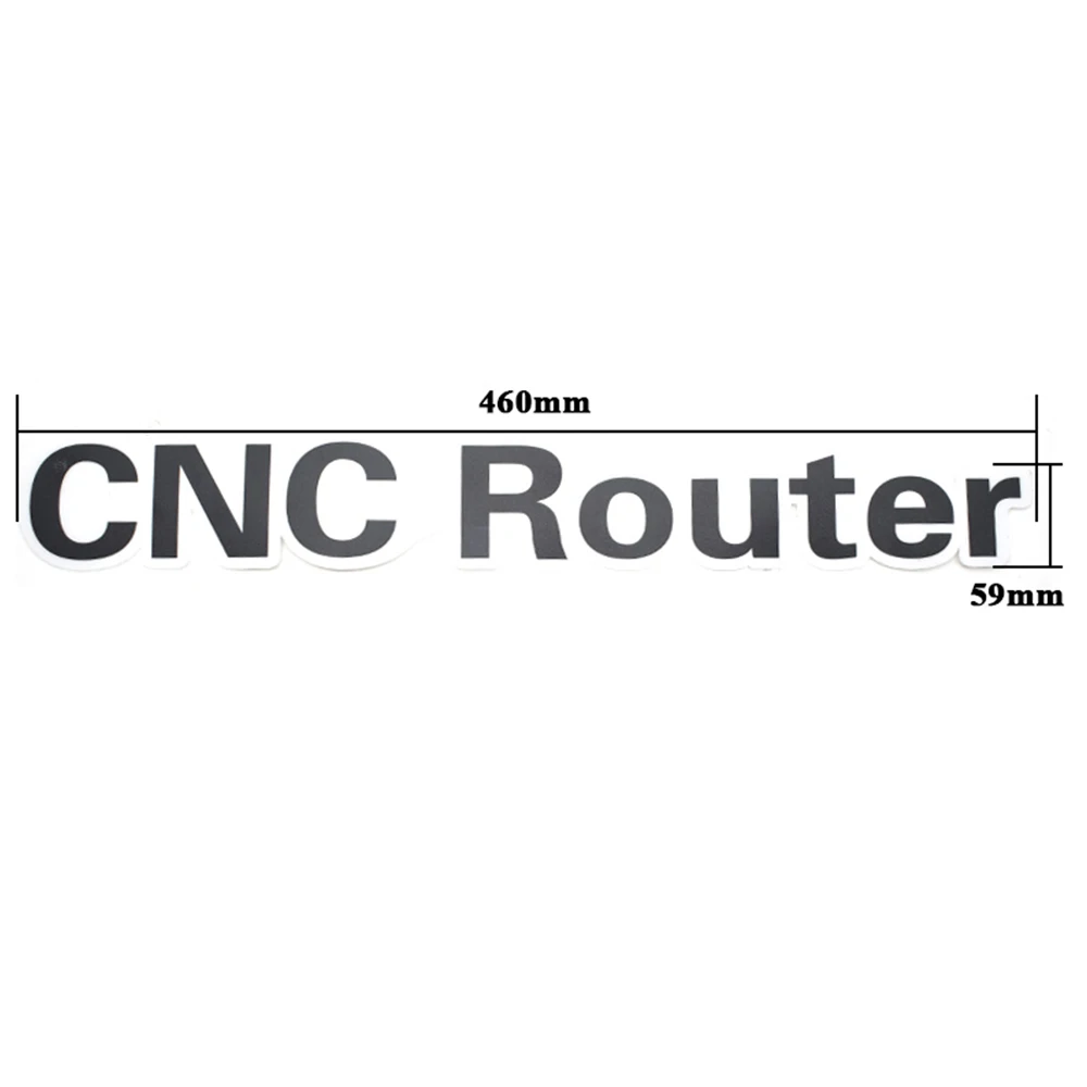 BODING CNC Engraving Machine Pointing Labeling Warning Stickers X Y Z Axis Label Engraving Machine Instruction Label