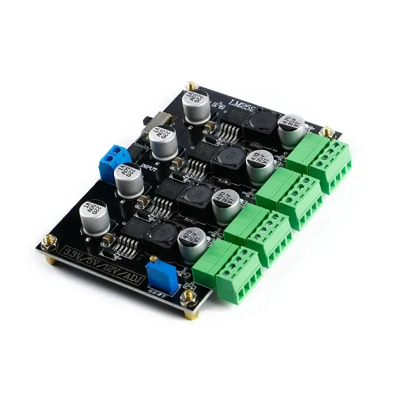 LM2596 Multi Channel Switching Power Supply 3.3V/5V/12V/ADJ Adjustable Voltage Output Power Supply Module
