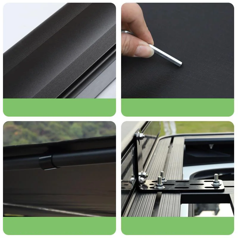 ل Baic Bj30 2024-2025 سقف الجانب خيمة رف أمتعة خيمة تخييم خارجية اكسسوارات السيارات تعديل الملحقات