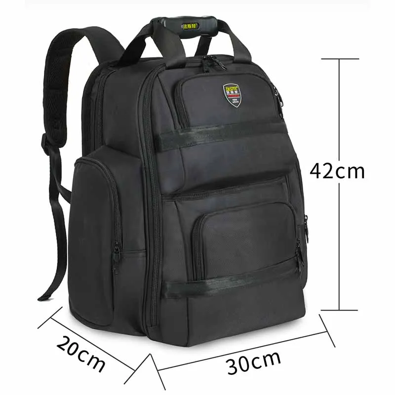 Canvas Tools Organizer Backpack Electrician Special Large Capacity Multifunction Repair Tool Storage Bags Portable Hardware Kit