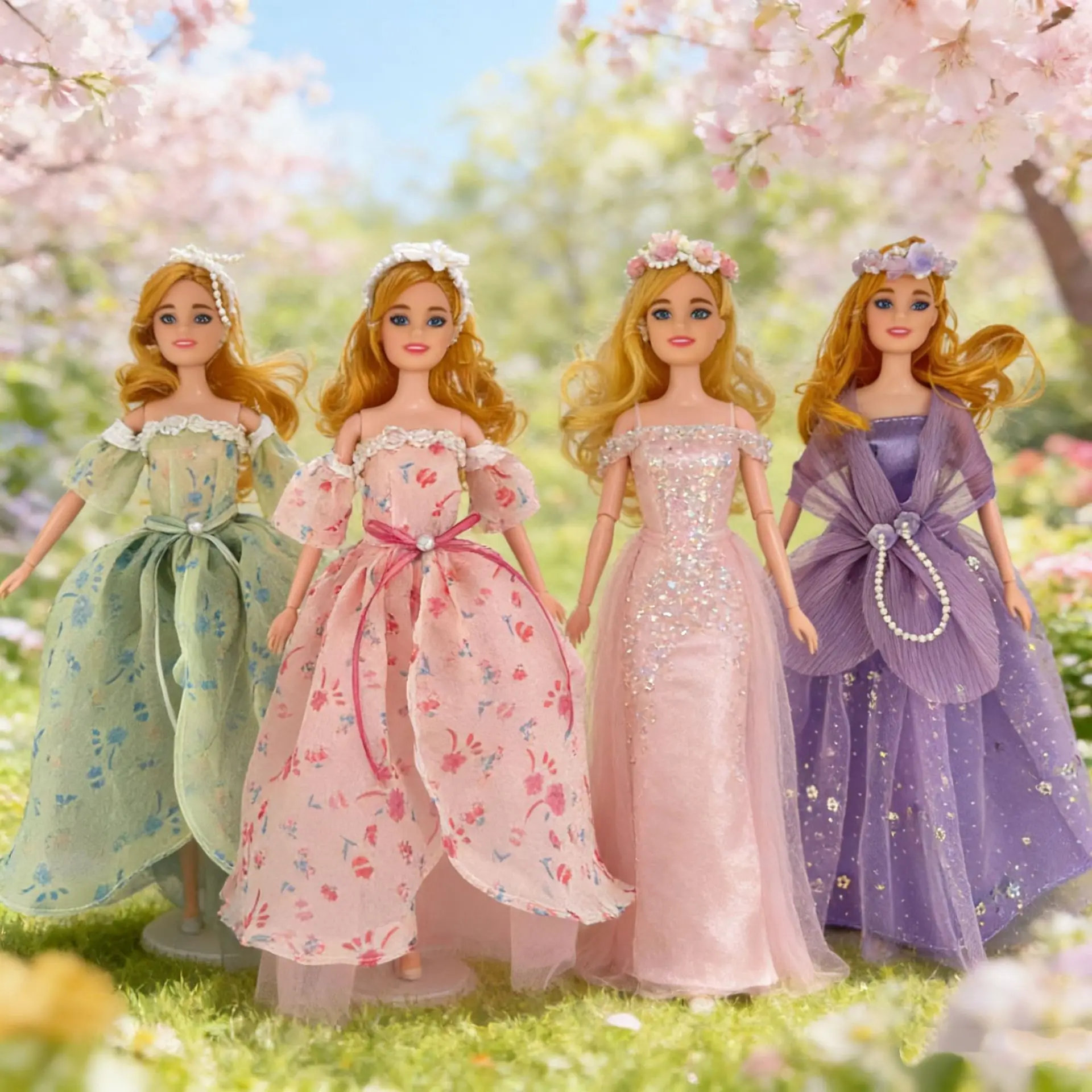 

Кукла 30 см, свадебное платье принцессы, нарядное платье для вечеринки + аксессуары для волос для куклы-девочки 11,5 дюймов, модный наряд, детские игрушки, лучший подарок